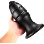 X-MEN XXL Buttplug Grenade - Zwart-x-men-xxl-buttplug-grenade-in-hand.jpg