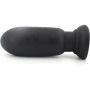 X-MEN XXL Buttplug Wadcutter - Zwart-x-men-xxl-buttplug-wadcutter-zwart-zijkant.jpg