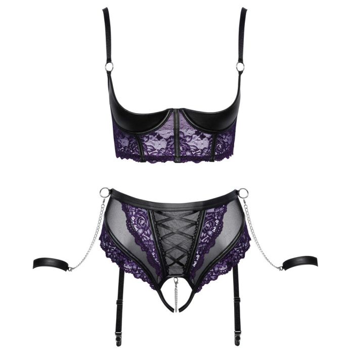 Cottelli Lingerie Set Boeiende Burlesque - Zwart/Paars-cottelli-lingerie-set-boeiende-burlesque-zwart-paars-8.jpg