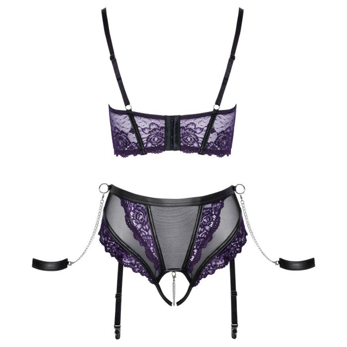 Cottelli Lingerie Set Boeiende Burlesque - Zwart/Paars-cottelli-lingerie-set-boeiende-burlesque-zwart-paars-9.jpg