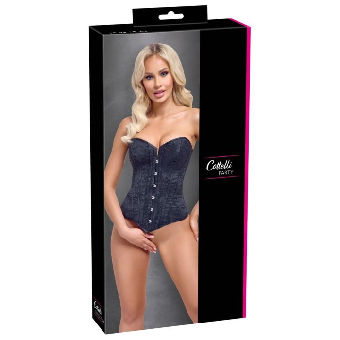 Cottelli Strapless Korset - Matzwart-cottelli-strapless-korset-matzwart-8.jpg