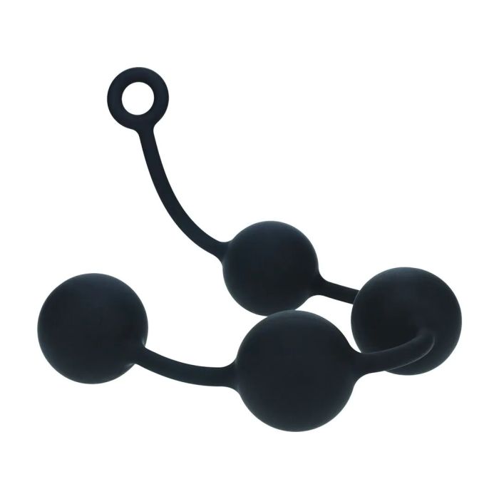 Ronde Siliconen Anaal Ballen XXL 6 cm - Zwart-ronde-siliconen-anaal-ballen-xxl-6-cm-zwart-4.jpg
