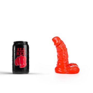 All Black Marcel Dildo 13 cm - Rood-all-black-marcel-dildo-13-cm-rood-1.jpg