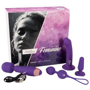 Feminine Love Toy Starter Set voor Vrouwen - Magic Shiver