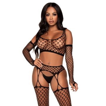 Leg Avenue Crop Top, Stockings & Gloves - Zwart-leg-avenue-crop-top-stockings-gloves1.jpg