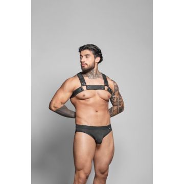 Dale Mas Biker Harnas - Zwart