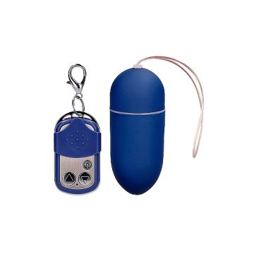 10 Speed Vibrerend Eitje - Blauw