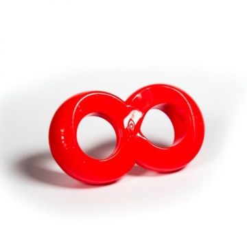 ZiZi Dubbele Cockring - Rood