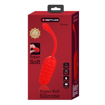 Vibrerend Ei Marina Pretty Love - Rood