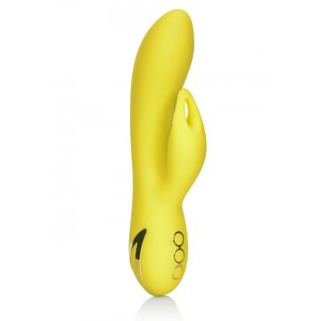 Vibrator California Dreaming + Clit. Stimulator - Geel