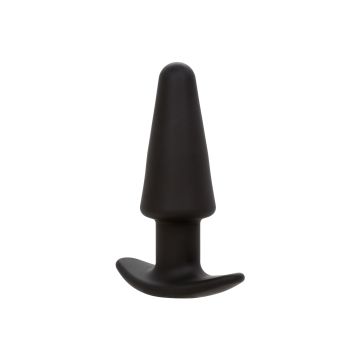 Vibrerende Buttplug CalExotics Rock Bottom Tapered - Zwart