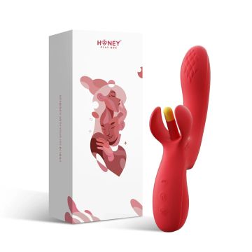 HoneyPlayBox Tikkende A-Spot Vibrator Fortexa - Rood