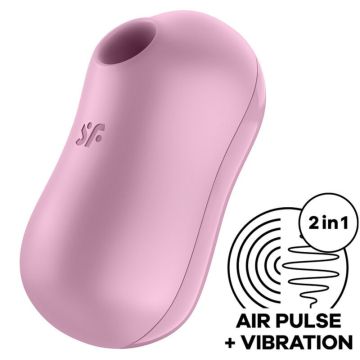 Satisfyer Cotton Candy Luchtdruk Vibrator - Lila