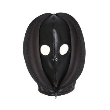 Bivakmuts Dubbellaags - Zwart-cagoule-double-layer-simili-noire.jpg