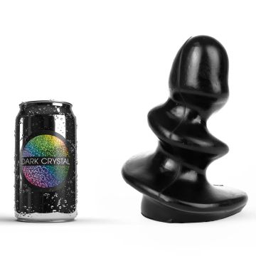 Dark Crystal Zwarte Buttplug Naud - 17 cm-naud-zwart.jpg