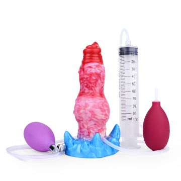 Opblaasbare & Spuitende Dildo Monstar Cox BlowcumCock