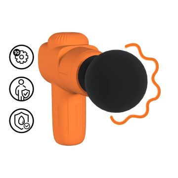 Mini Oplaadbare Massagepistool - Oranje-love176ora-mini-oplaadbare-massagepistool-oranje.jpg