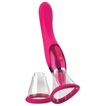 3 in 1 Vibrator Apex Roze
