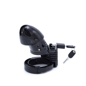 Verstelbare Kunststof Kuisheidskooi - Zwart