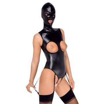 Jarretel Body Met Hoofdmasker