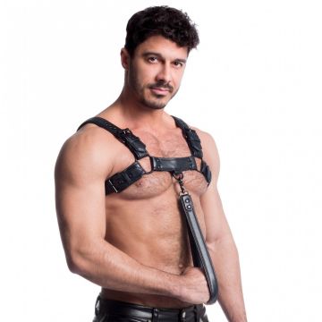 Vegan Leash Riem Zwart