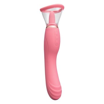 3-1 Vibrator Double Ended Met Tongstimulator