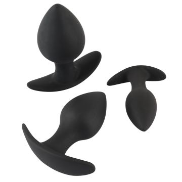 3-Delige Anaal Trainer Set - Zwart