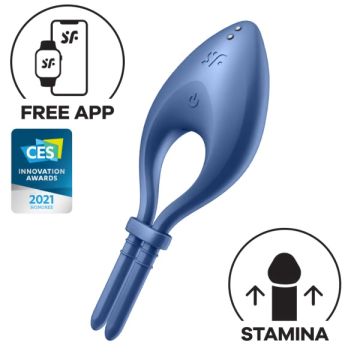 Satisfyer Vibrerende Cockring Bullseye - Blauw-satisfyer-cockring-bullseye-blauw-1.jpg