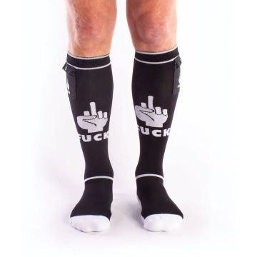 BRUTUS Fuck Partysokken - Zwart