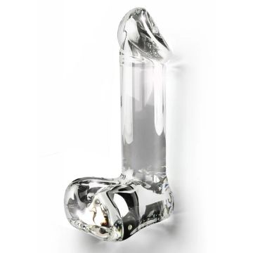 ToyJoy Glazen Dildo Crystal Cock - Transparant