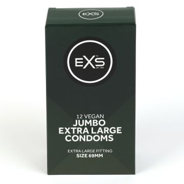 Vegan Jumbo XL Condooms EXS - 12 stuks
