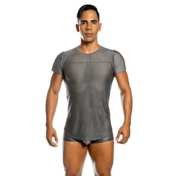 GIGO Mesh T-Shirt - Mixture Gray