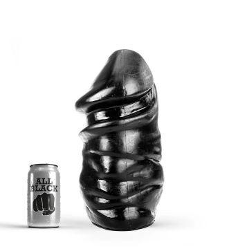 All Black Samuel Dildo 32 cm - Zwart