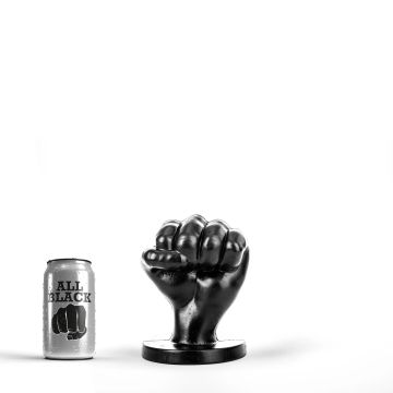 All Black Fist Plug L - Zwart
