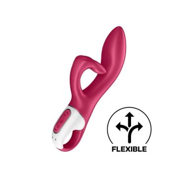 Satisfyer Embrace Me Rabbit Vibrator - Berry