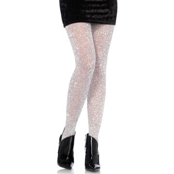 Schitterende Glitter Panty - Zilver