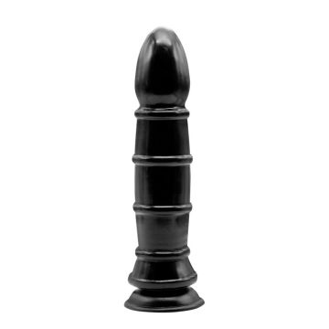 Grote Buttplug met Ribbels & Zuignap