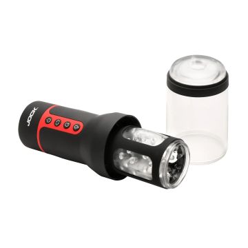 Roterende en Stotende Masturbator Auto Spin - Zwart