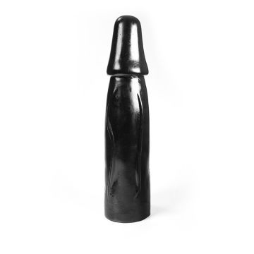 Dark Crystal Zwarte  XXL Dildo Riley - 34 cm-riley-zwart-los.jpg