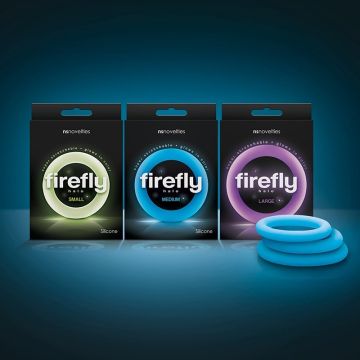 Glow In The Dark - Penisring in Diverse Kleuren - Maat M