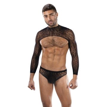 Envy 2 Piece Lingerie Set Untamed - Zwart