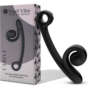 Snail Vibe Curve Vibrator - Zwart