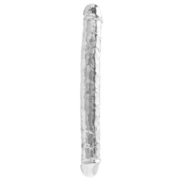 Realistische Dubbele Dildo Clear