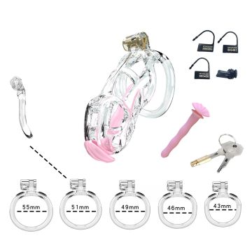 Peniskooi Cellmate Guardian Transparant - Maat 3