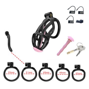 Peniskooi Cellmate Centurion Zwart - Maat 3