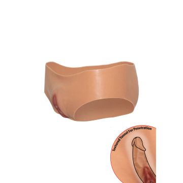 Hidden Desire Alter Ego Open Vagina Low Waist Slip - Huidskleur