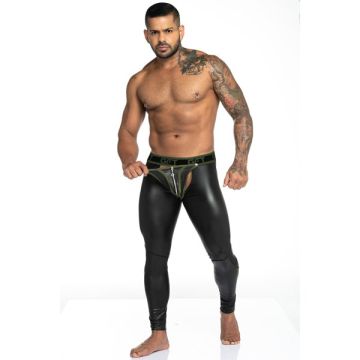 GIGO Leggings Zipper - Fetiche Green