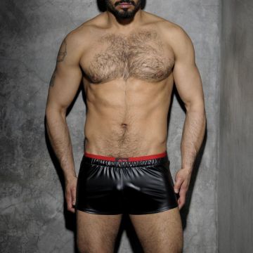 Addicted Fetish Rub Short - Rood