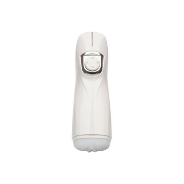 Vibrerende Masturbator CalExotics Optimum Power Lifelike Pulsar - Wit