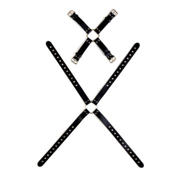 Body Harnas Man Bondage Model 3 - Zwart
